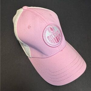 NHL Edmonton Oilers Pink Hat